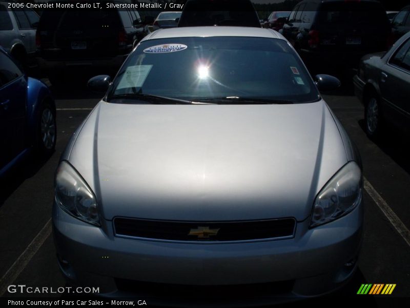 Silverstone Metallic / Gray 2006 Chevrolet Monte Carlo LT
