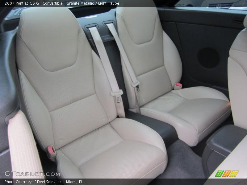 Granite Metallic / Light Taupe 2007 Pontiac G6 GT Convertible