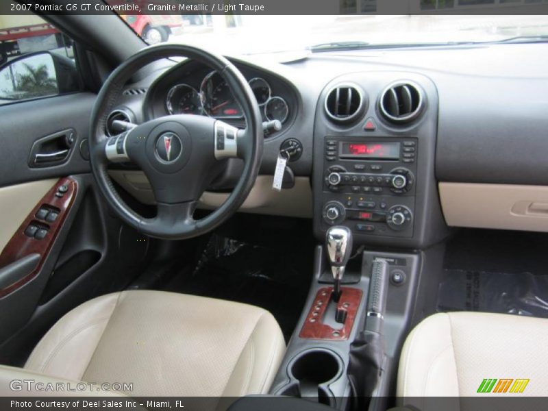 Granite Metallic / Light Taupe 2007 Pontiac G6 GT Convertible