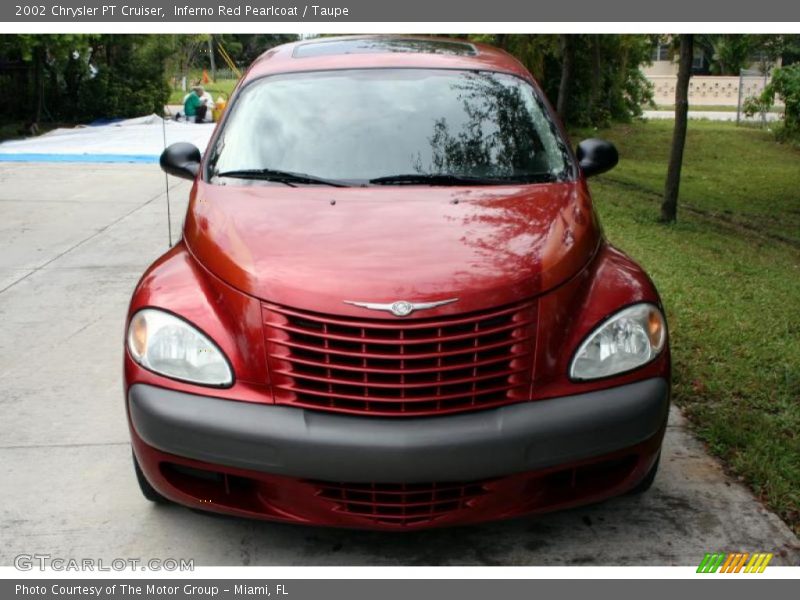 Inferno Red Pearlcoat / Taupe 2002 Chrysler PT Cruiser