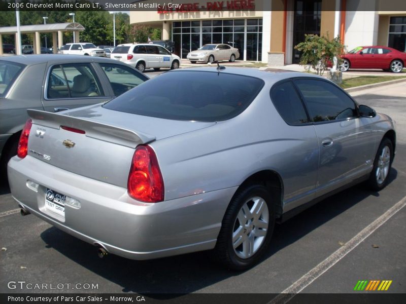 Silverstone Metallic / Gray 2006 Chevrolet Monte Carlo LT