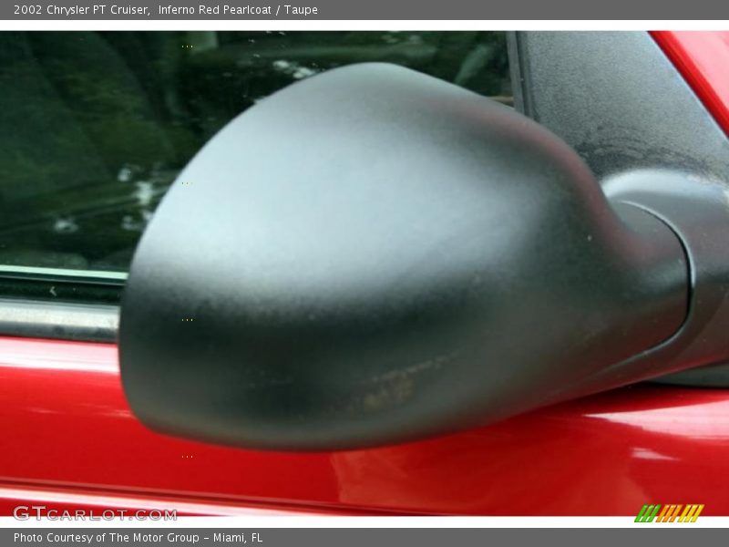 Inferno Red Pearlcoat / Taupe 2002 Chrysler PT Cruiser