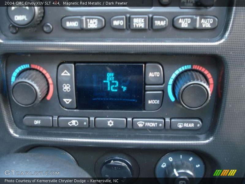 Controls of 2004 Envoy XUV SLT 4x4