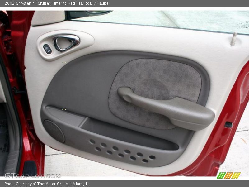 Inferno Red Pearlcoat / Taupe 2002 Chrysler PT Cruiser
