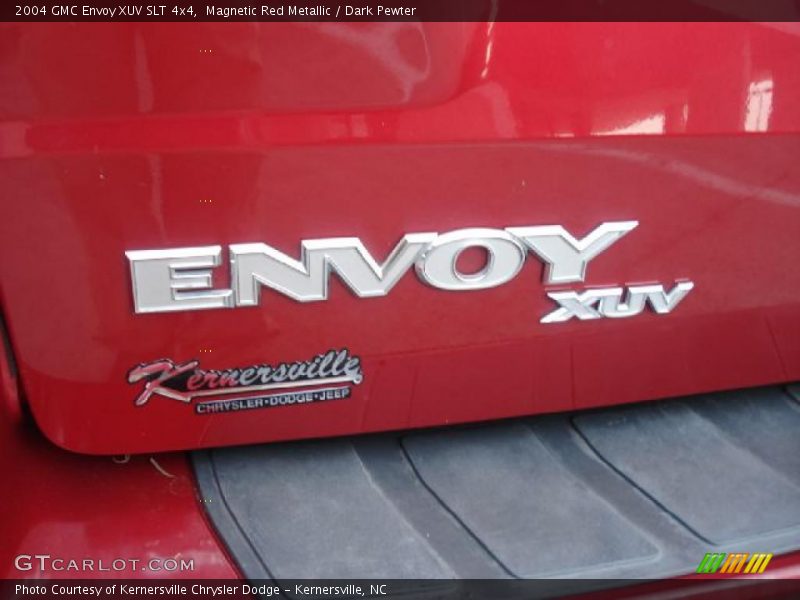 Magnetic Red Metallic / Dark Pewter 2004 GMC Envoy XUV SLT 4x4
