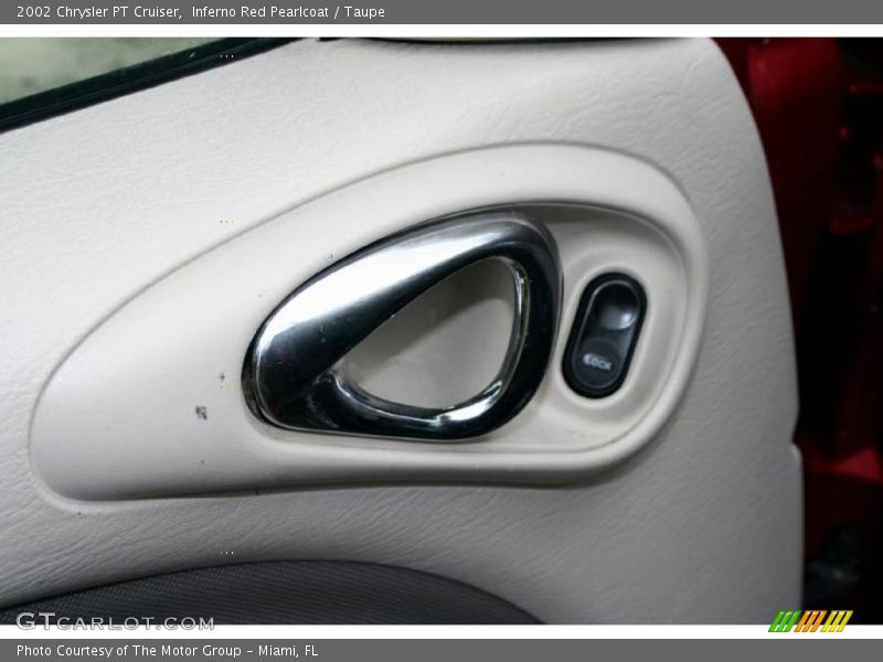 Inferno Red Pearlcoat / Taupe 2002 Chrysler PT Cruiser