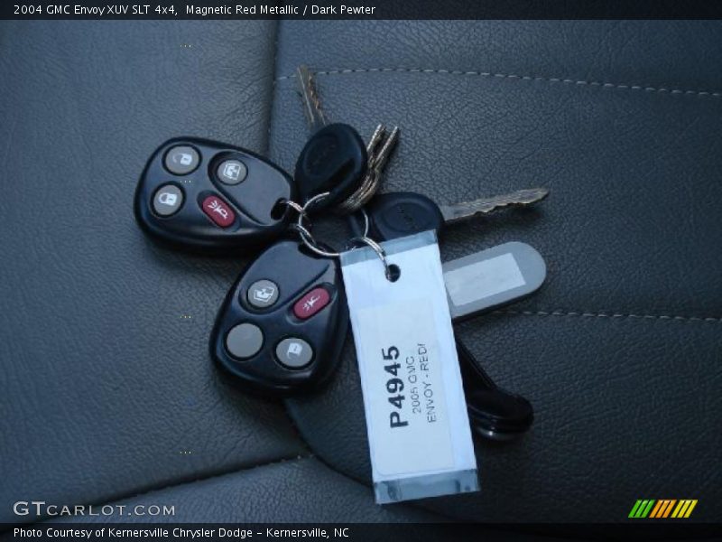 Magnetic Red Metallic / Dark Pewter 2004 GMC Envoy XUV SLT 4x4