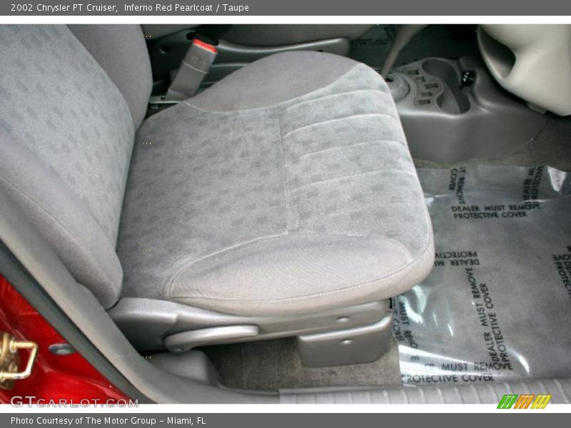 Inferno Red Pearlcoat / Taupe 2002 Chrysler PT Cruiser