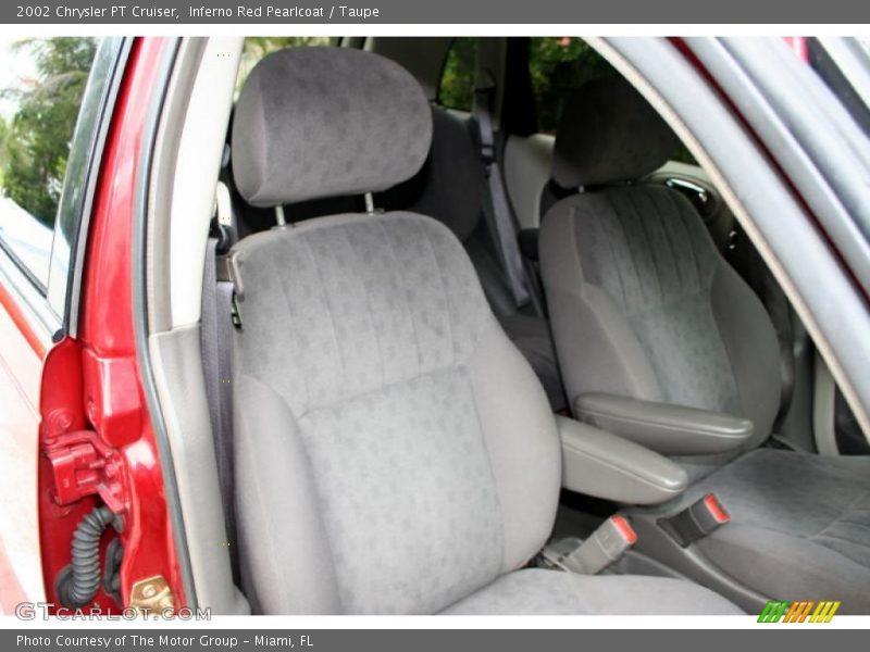 Inferno Red Pearlcoat / Taupe 2002 Chrysler PT Cruiser