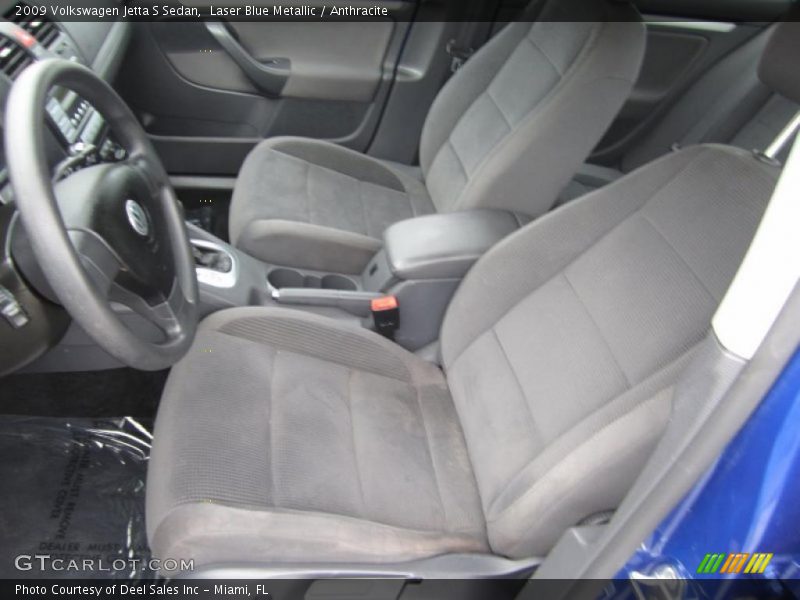 Laser Blue Metallic / Anthracite 2009 Volkswagen Jetta S Sedan