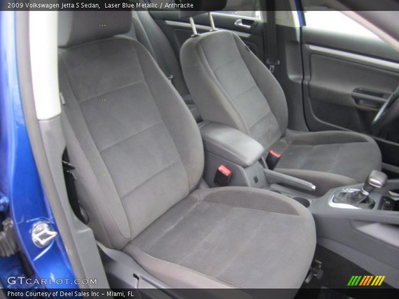 Laser Blue Metallic / Anthracite 2009 Volkswagen Jetta S Sedan