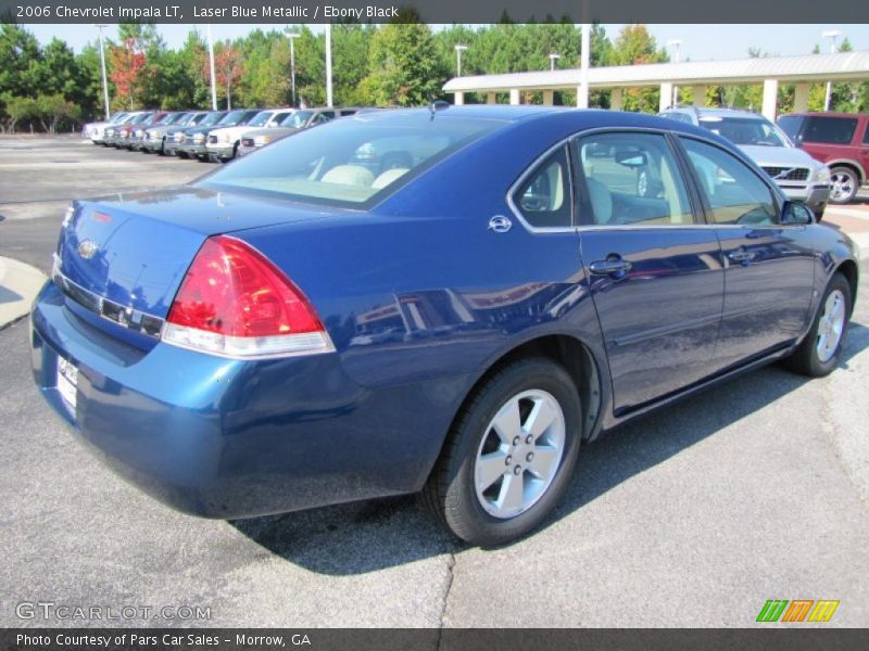 Laser Blue Metallic / Ebony Black 2006 Chevrolet Impala LT