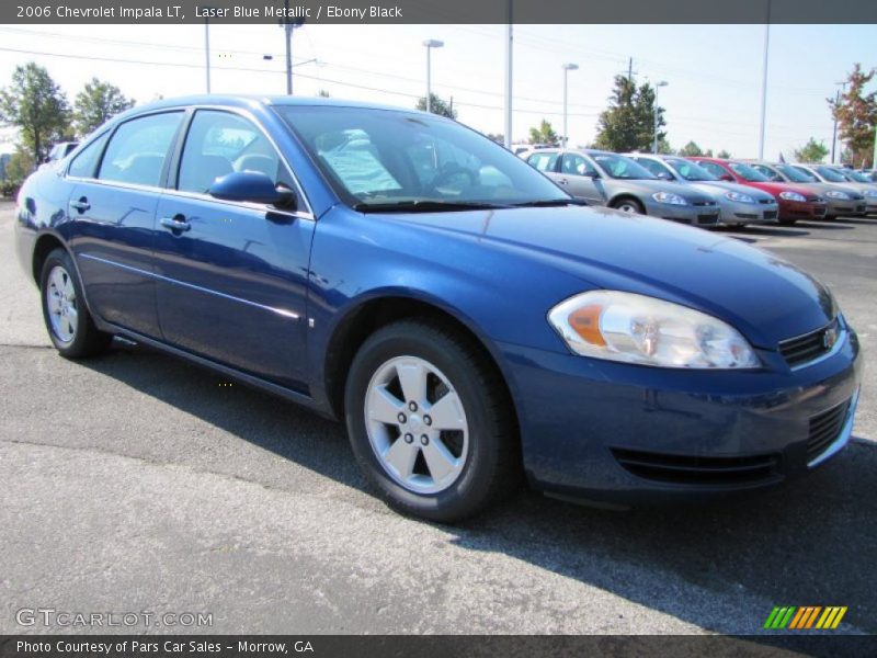Laser Blue Metallic / Ebony Black 2006 Chevrolet Impala LT