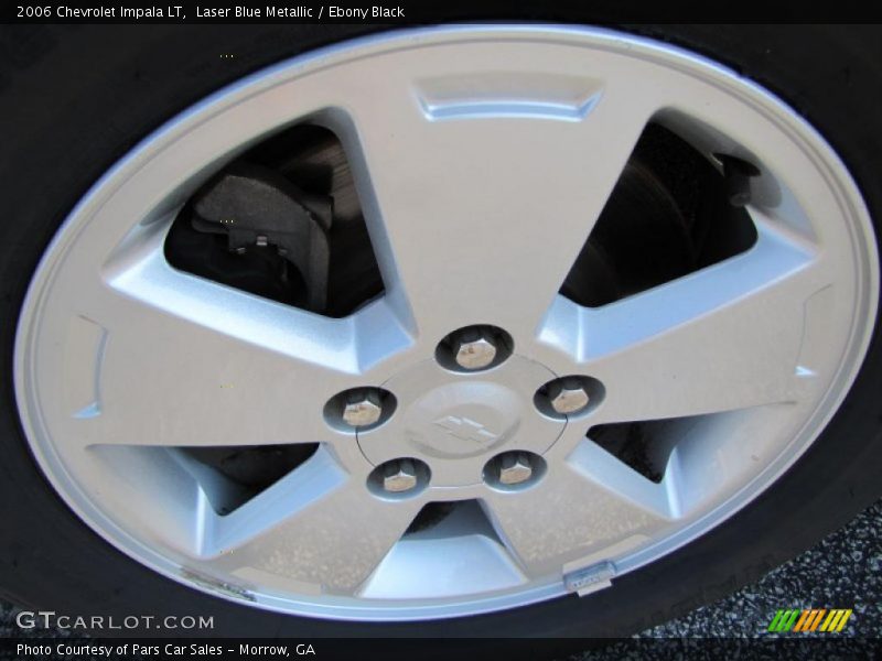 Laser Blue Metallic / Ebony Black 2006 Chevrolet Impala LT