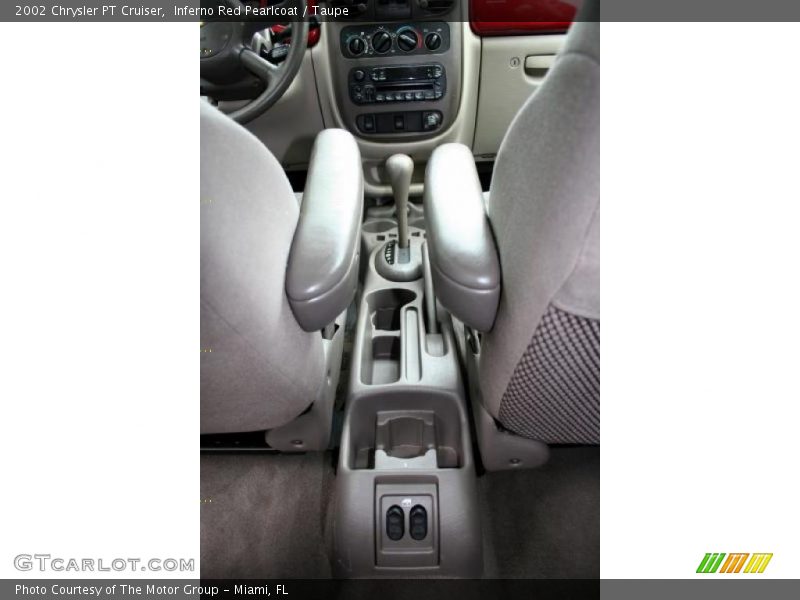 Inferno Red Pearlcoat / Taupe 2002 Chrysler PT Cruiser