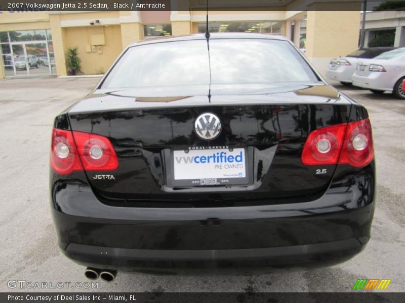 Black / Anthracite 2007 Volkswagen Jetta 2.5 Sedan