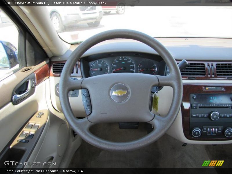 Laser Blue Metallic / Ebony Black 2006 Chevrolet Impala LT