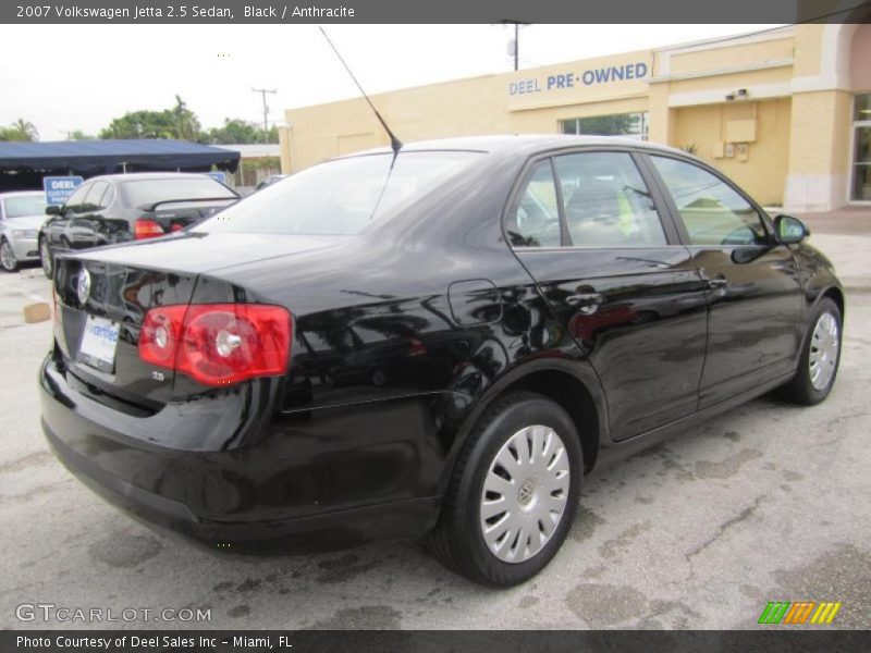 Black / Anthracite 2007 Volkswagen Jetta 2.5 Sedan