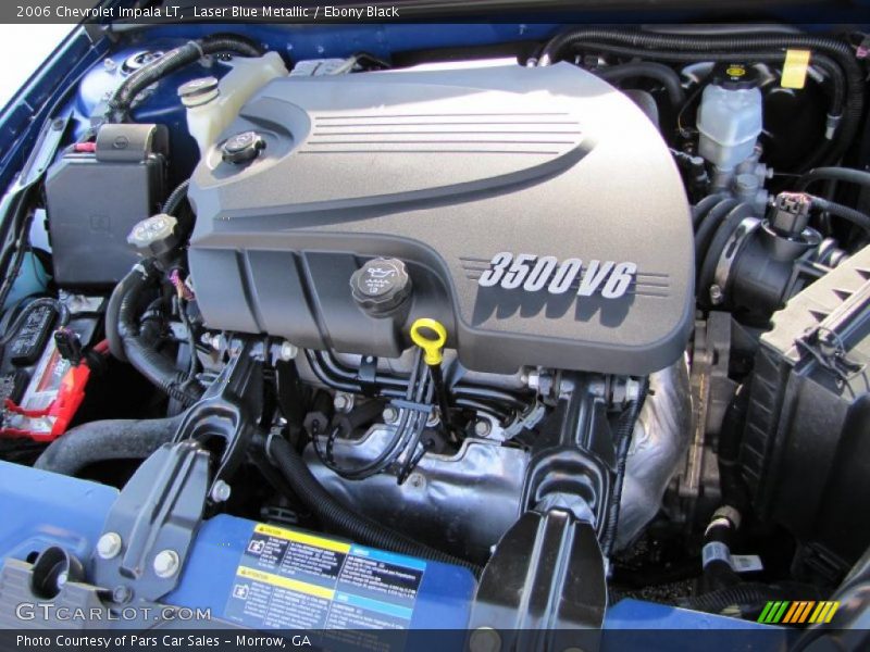 Laser Blue Metallic / Ebony Black 2006 Chevrolet Impala LT