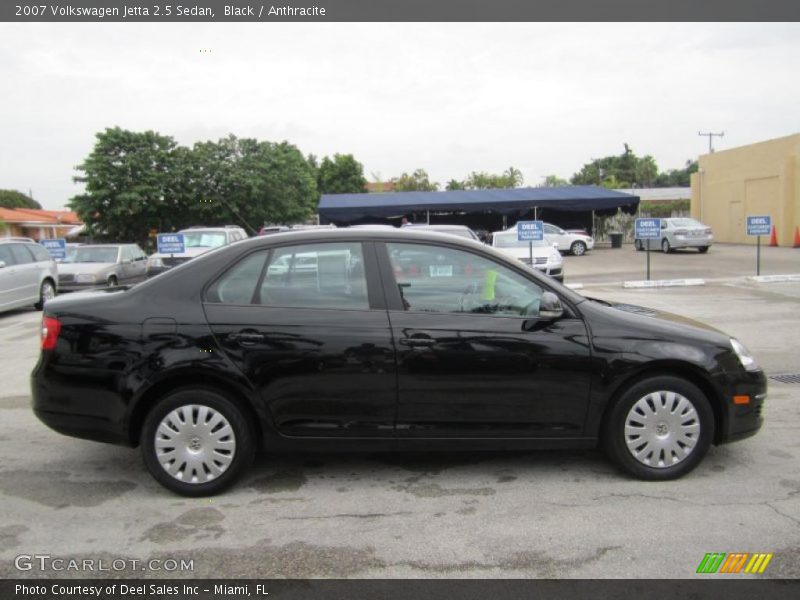 Black / Anthracite 2007 Volkswagen Jetta 2.5 Sedan