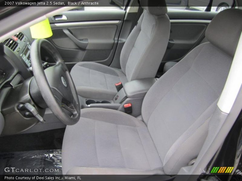 Black / Anthracite 2007 Volkswagen Jetta 2.5 Sedan