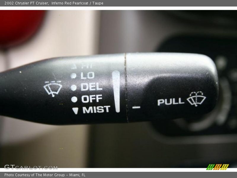 Inferno Red Pearlcoat / Taupe 2002 Chrysler PT Cruiser