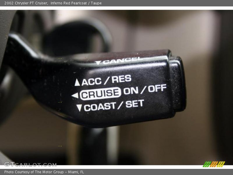 Inferno Red Pearlcoat / Taupe 2002 Chrysler PT Cruiser
