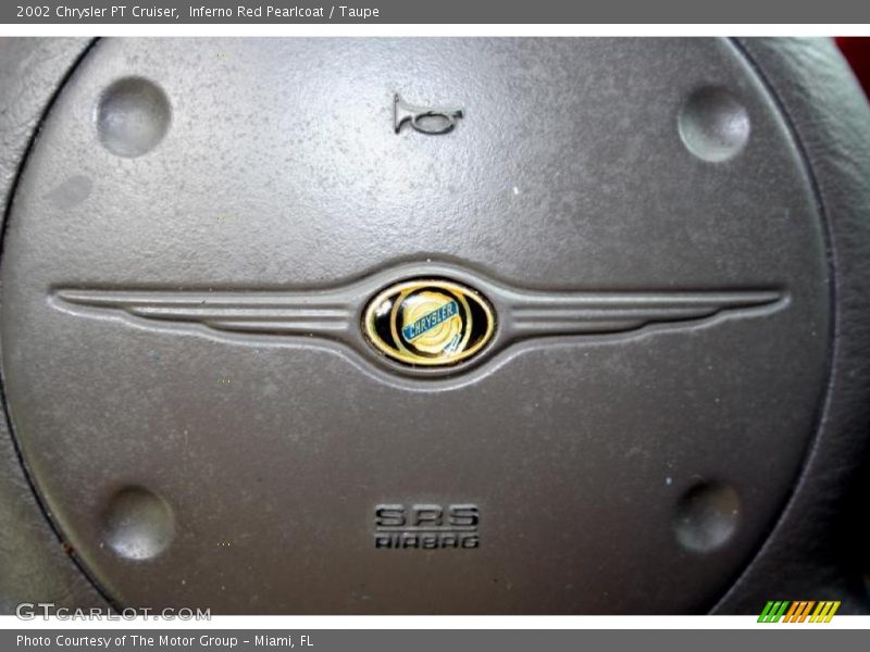Inferno Red Pearlcoat / Taupe 2002 Chrysler PT Cruiser