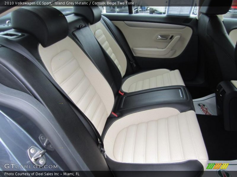 Island Grey Metallic / Cornsilk Beige Two Tone 2010 Volkswagen CC Sport