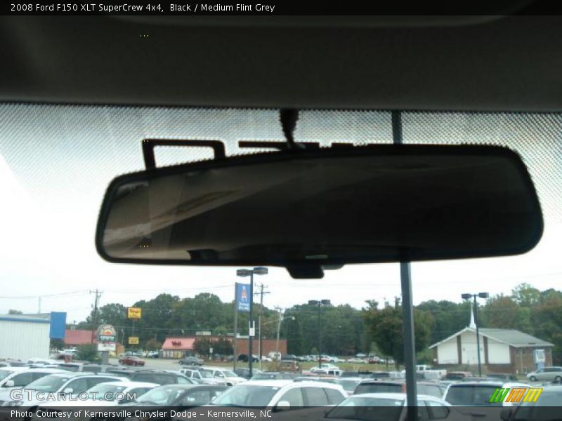 Black / Medium Flint Grey 2008 Ford F150 XLT SuperCrew 4x4