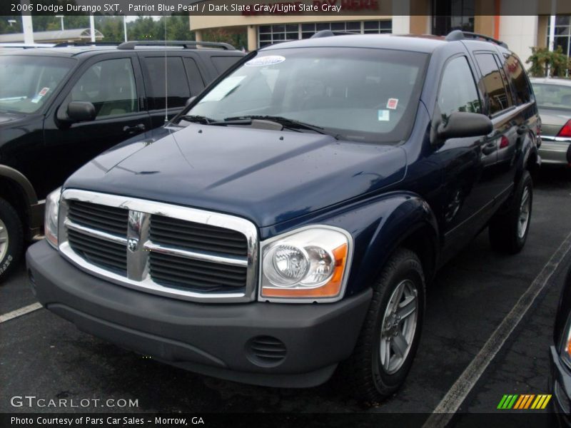 Patriot Blue Pearl / Dark Slate Gray/Light Slate Gray 2006 Dodge Durango SXT