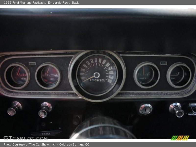  1966 Mustang Fastback Fastback Gauges
