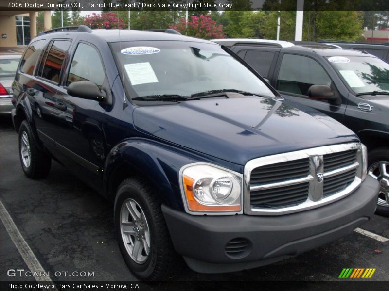 Patriot Blue Pearl / Dark Slate Gray/Light Slate Gray 2006 Dodge Durango SXT