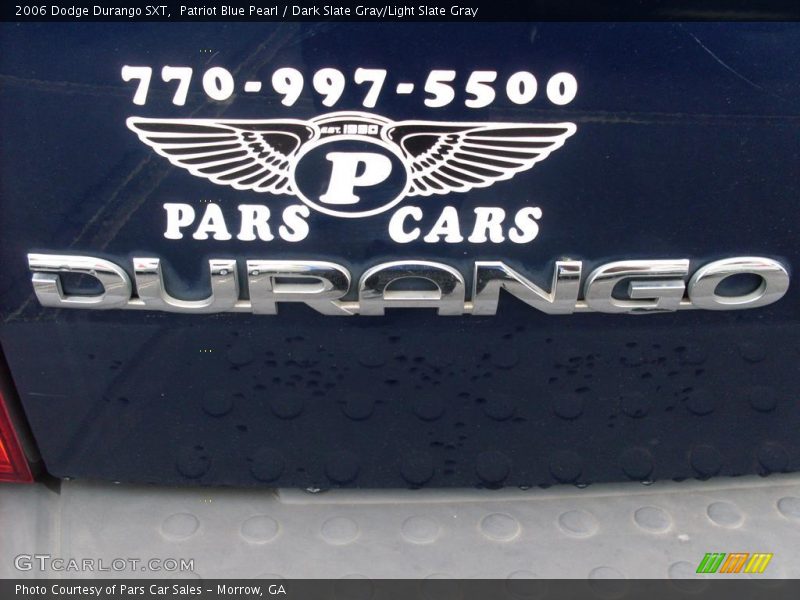 Patriot Blue Pearl / Dark Slate Gray/Light Slate Gray 2006 Dodge Durango SXT