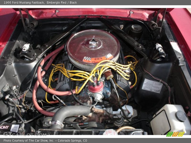  1966 Mustang Fastback Engine - 289 V8