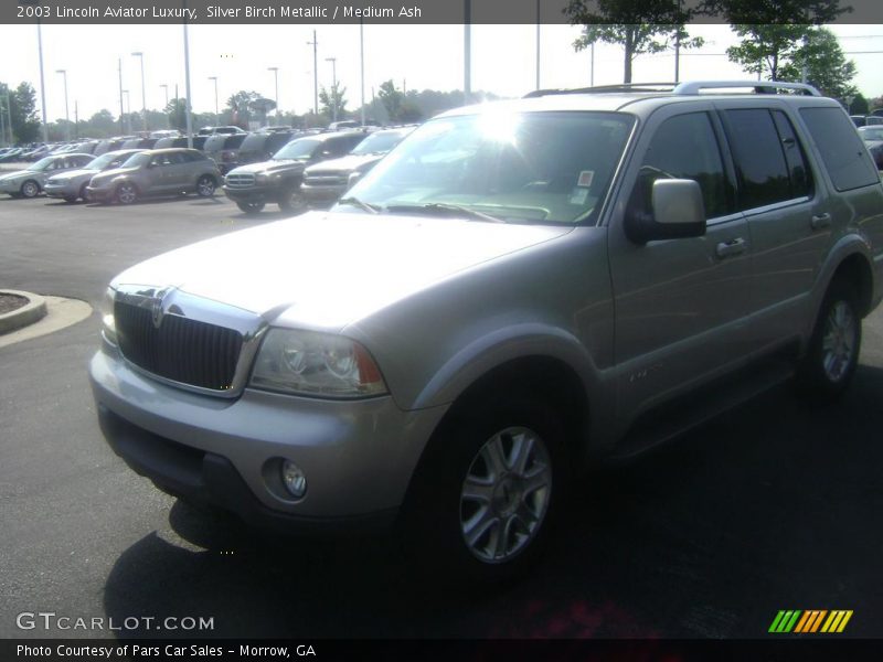 Silver Birch Metallic / Medium Ash 2003 Lincoln Aviator Luxury