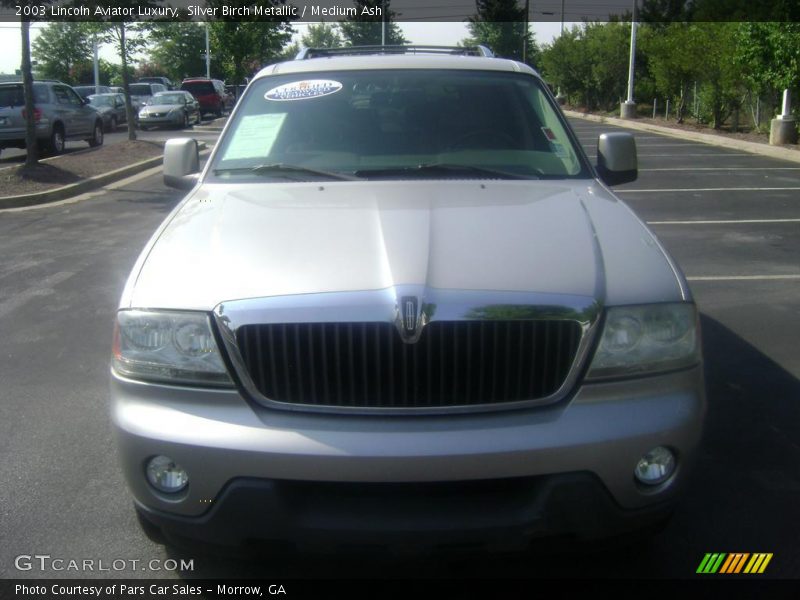 Silver Birch Metallic / Medium Ash 2003 Lincoln Aviator Luxury