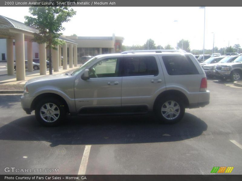 Silver Birch Metallic / Medium Ash 2003 Lincoln Aviator Luxury