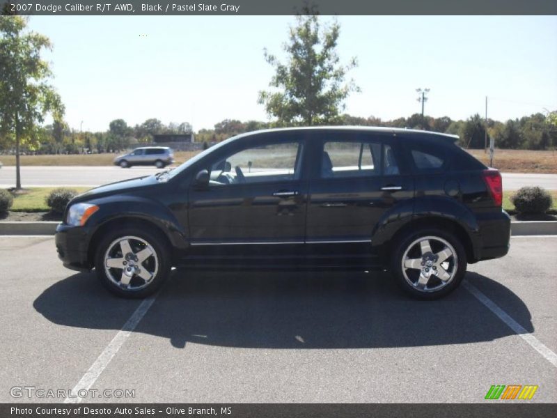 Black / Pastel Slate Gray 2007 Dodge Caliber R/T AWD