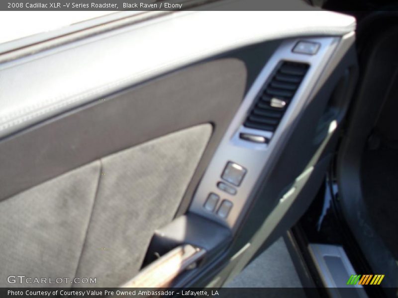 Black Raven / Ebony 2008 Cadillac XLR -V Series Roadster