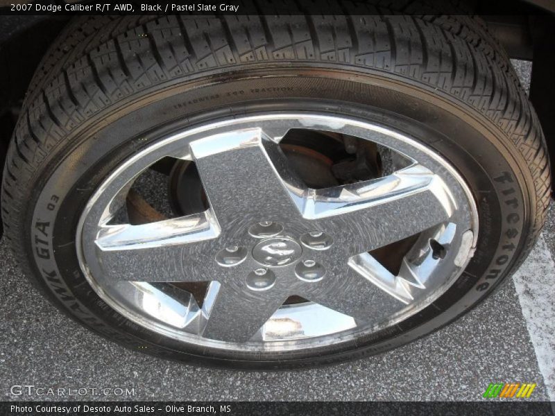 Black / Pastel Slate Gray 2007 Dodge Caliber R/T AWD