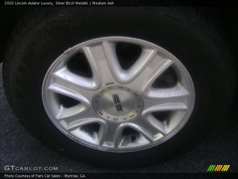 Silver Birch Metallic / Medium Ash 2003 Lincoln Aviator Luxury