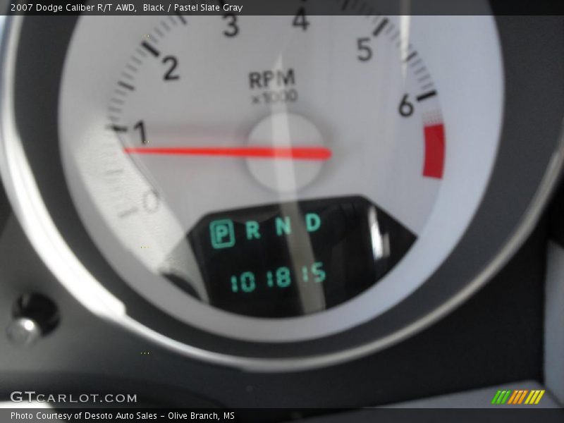 Black / Pastel Slate Gray 2007 Dodge Caliber R/T AWD
