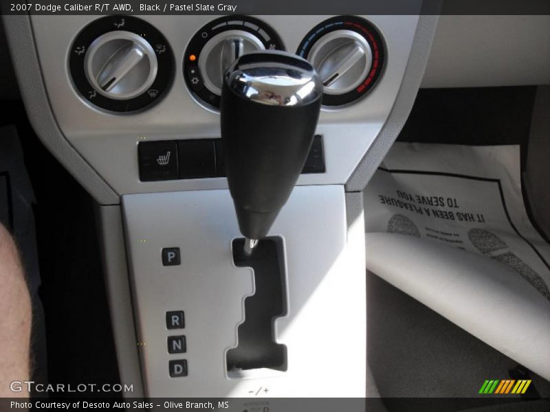 Black / Pastel Slate Gray 2007 Dodge Caliber R/T AWD