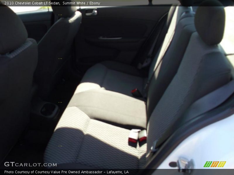 Summit White / Ebony 2010 Chevrolet Cobalt LT Sedan