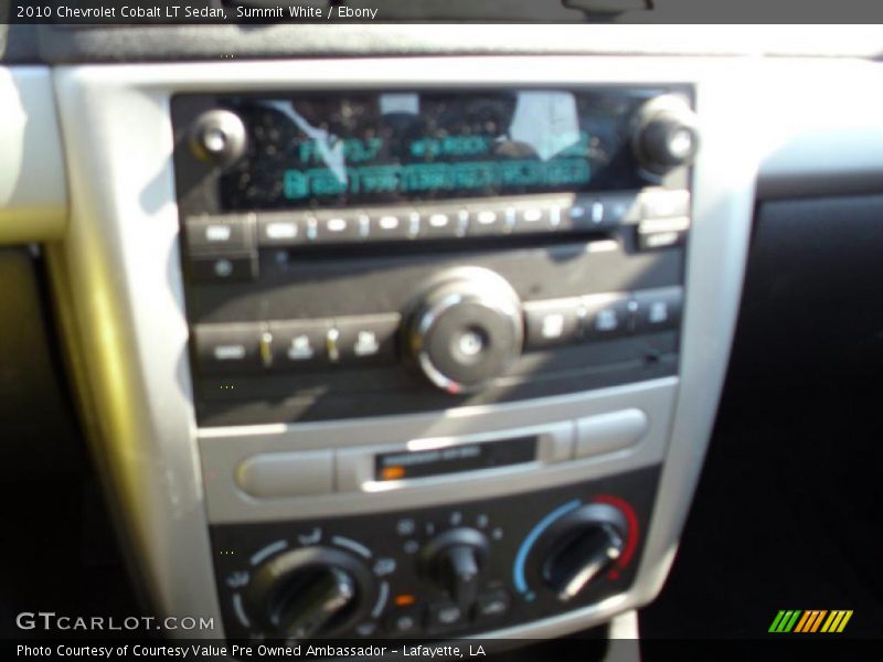 Summit White / Ebony 2010 Chevrolet Cobalt LT Sedan