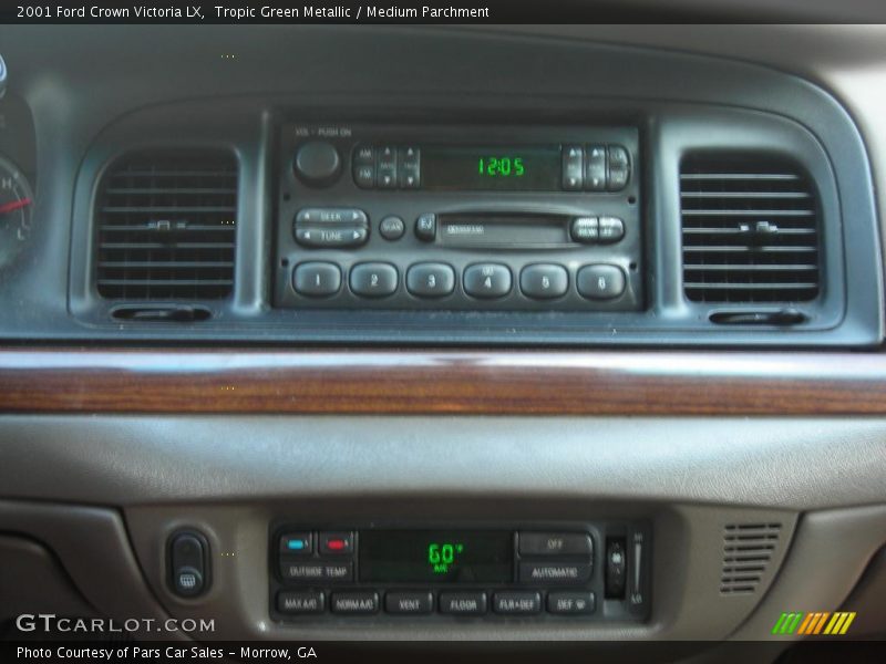 Controls of 2001 Crown Victoria LX