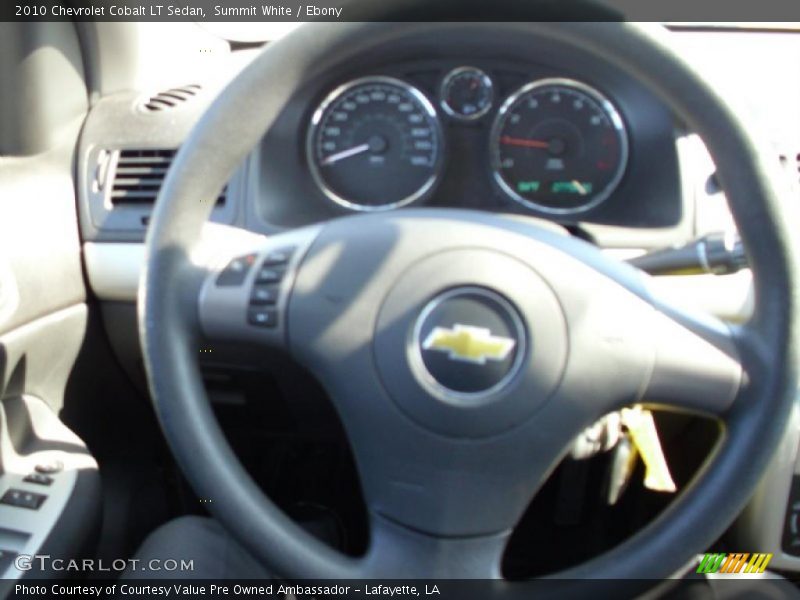 Summit White / Ebony 2010 Chevrolet Cobalt LT Sedan