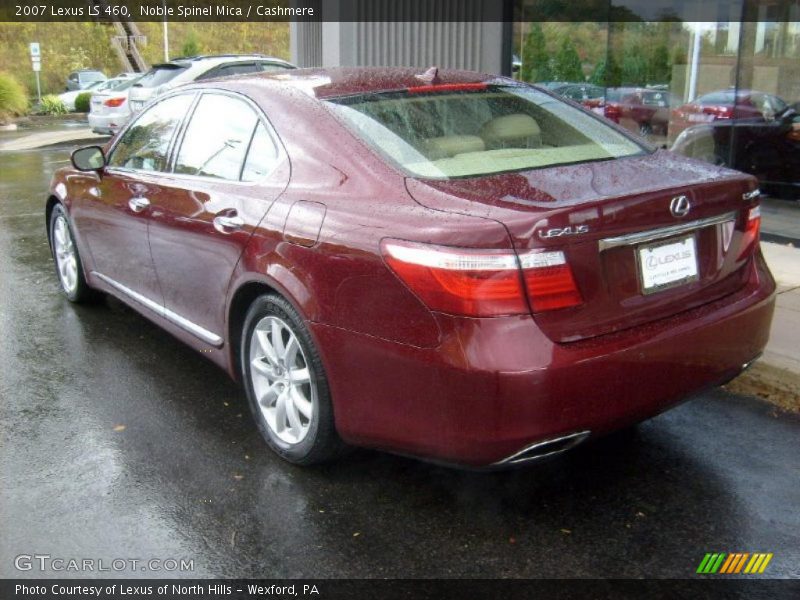 Noble Spinel Mica / Cashmere 2007 Lexus LS 460
