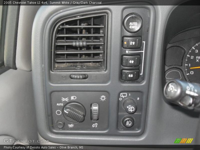 Summit White / Gray/Dark Charcoal 2005 Chevrolet Tahoe LS 4x4